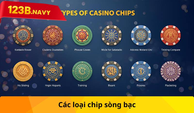 Các loại chip sòng bạc