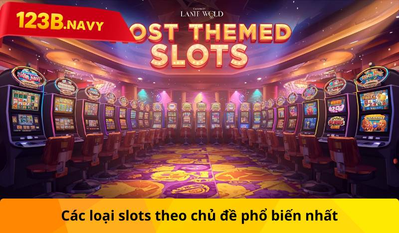 Các loại slots theo chủ đề phổ biến nhất