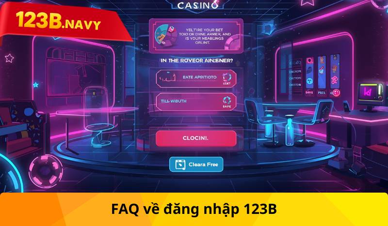 FAQ về đăng nhập 123B