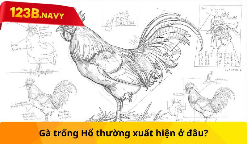 Gà trống Hổ thường xuất hiện ở đâu?