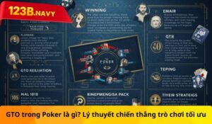 GTO trong Poker là gì? Lý thuyết chiến thắng trò chơi tối ưu