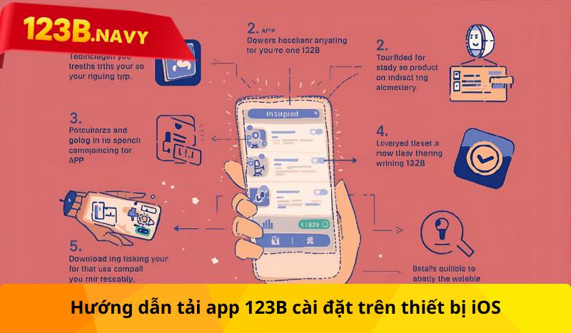 Hướng dẫn tải app 123B cài đặt trên thiết bị iOS