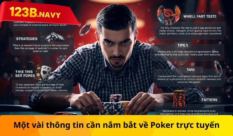 Một vài thông tin cần nắm bắt về Poker trực tuyến