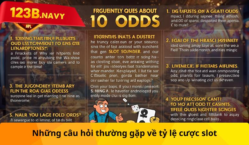 Những câu hỏi thường gặp về tỷ lệ cược slot