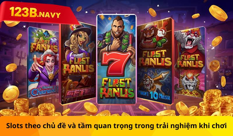 Slots theo chủ đề và tầm quan trọng trong trải nghiệm khi chơi